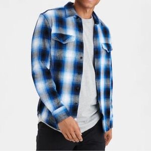Heavyweight American Eagle Flannel Shirt